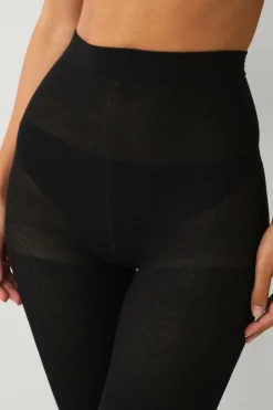 Ellos Collection Leggings i bambus - let støtte sort Outlet