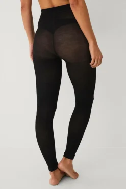 Ellos Collection Leggings i bambus - let støtte sort Outlet