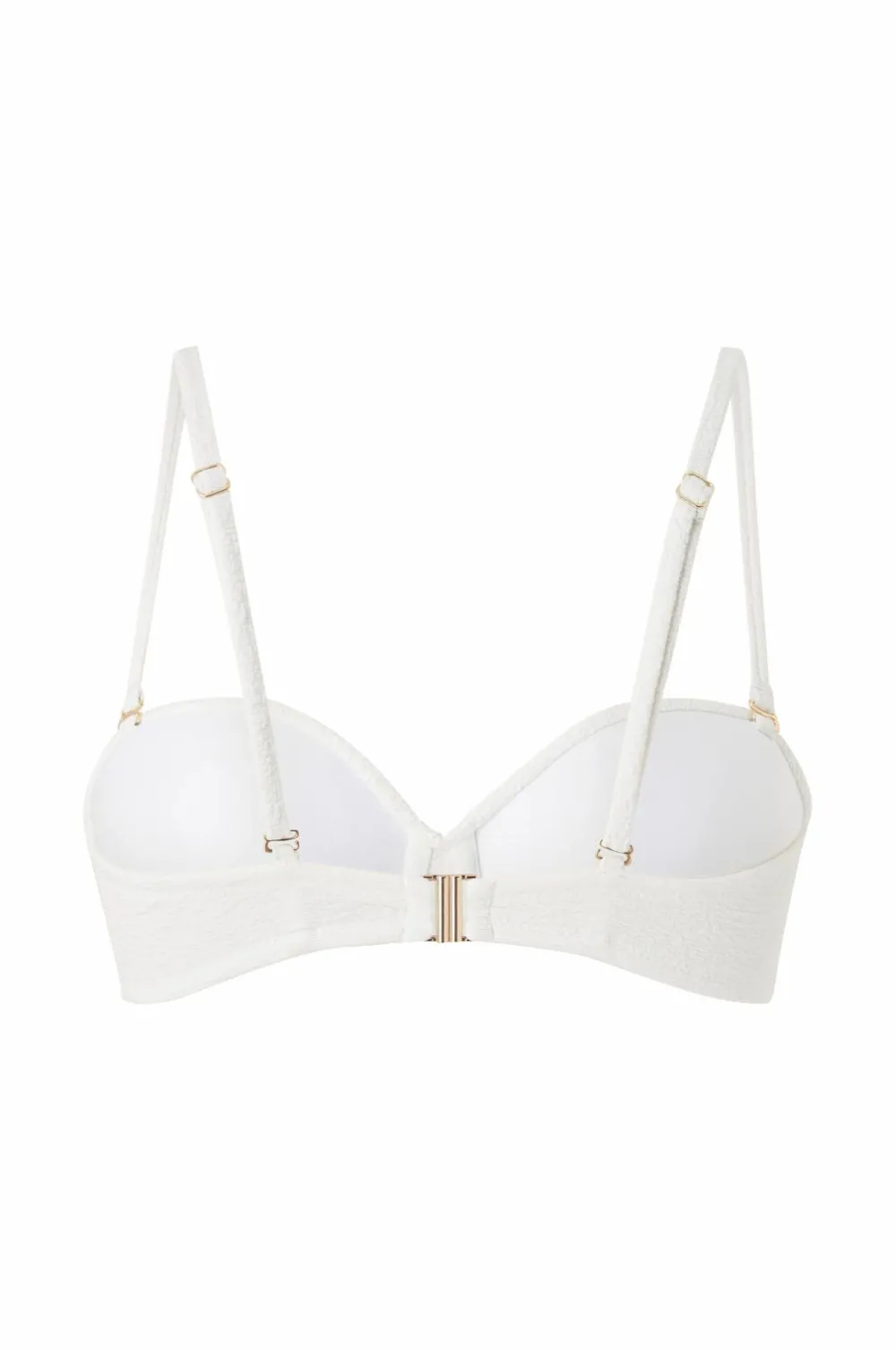Ellos Collection Lilja vatteret balconette bikini bh med bøjle Naturlig hvid Discount