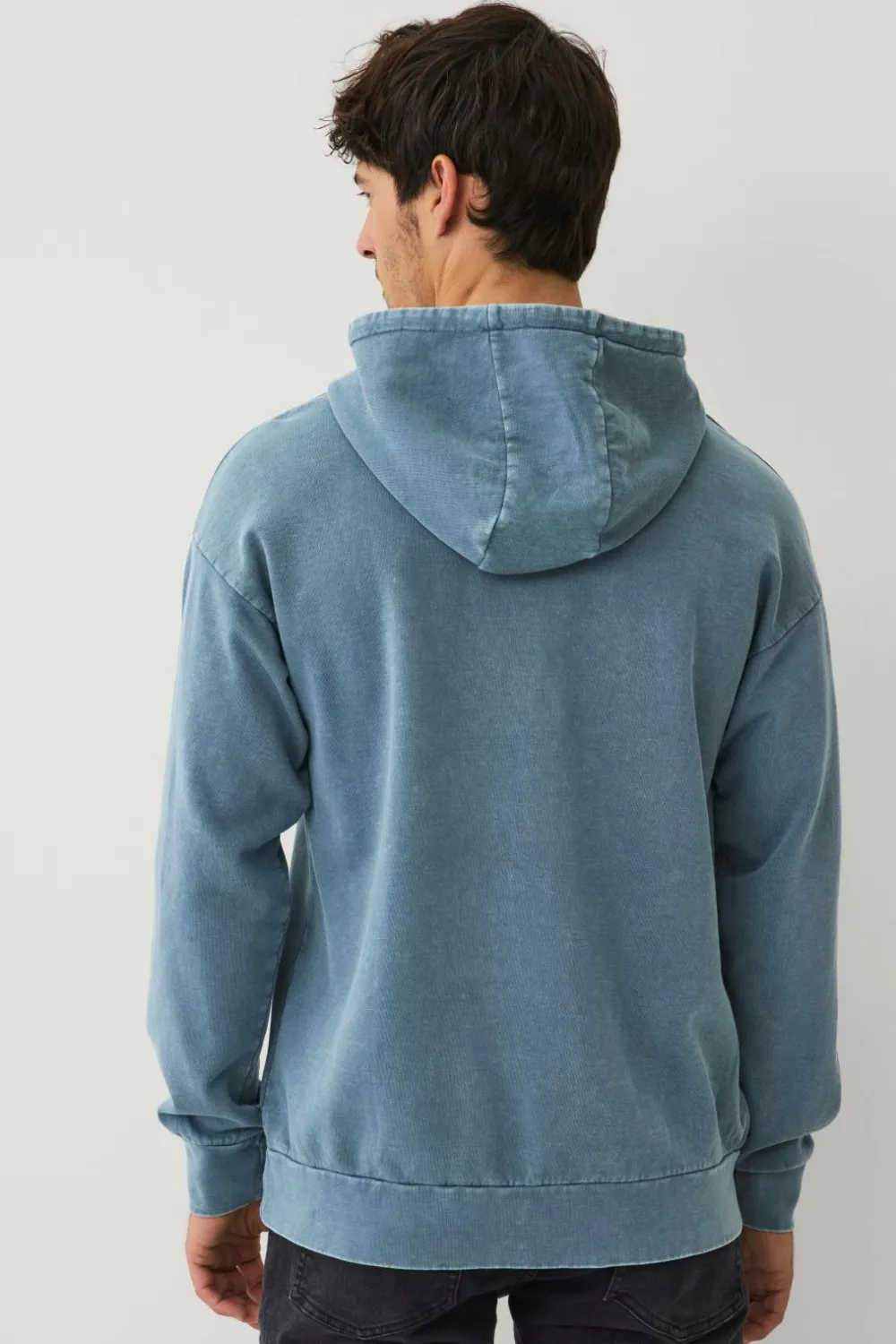 Ellos Sweatshirts & Hoodies>Collection Løstsiddende hættetrøje Gråblå