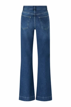 Ellos Collection Med svaj jeans med høj talje Denim blå Sale