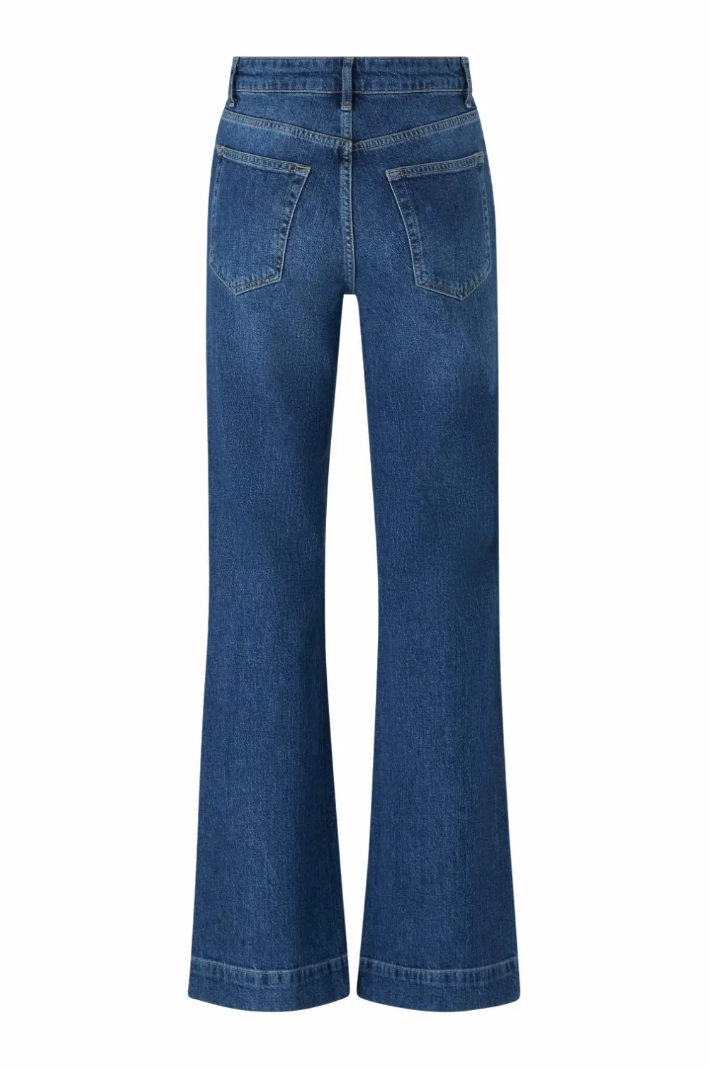 Ellos Collection Med svaj jeans med høj talje Denim blå Sale
