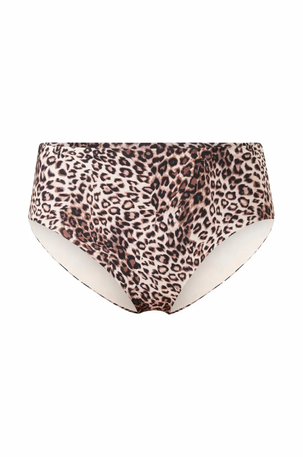 Ellos Bikinier & Bikinidele>Collection Midi bikinitop i skinnende jersey Dyremønstret