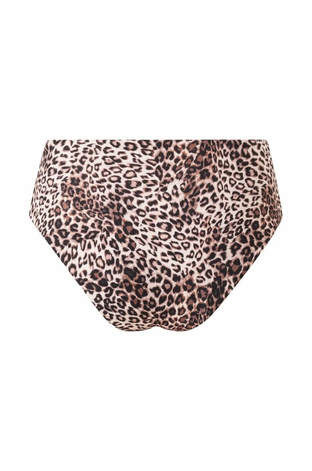 Ellos Bikinier & Bikinidele>Collection Midi bikinitop i skinnende jersey Dyremønstret