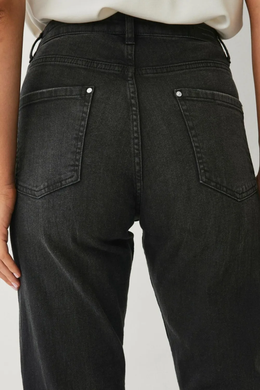 Ellos Jeans>Collection Morjeans med et stræk Sort denim