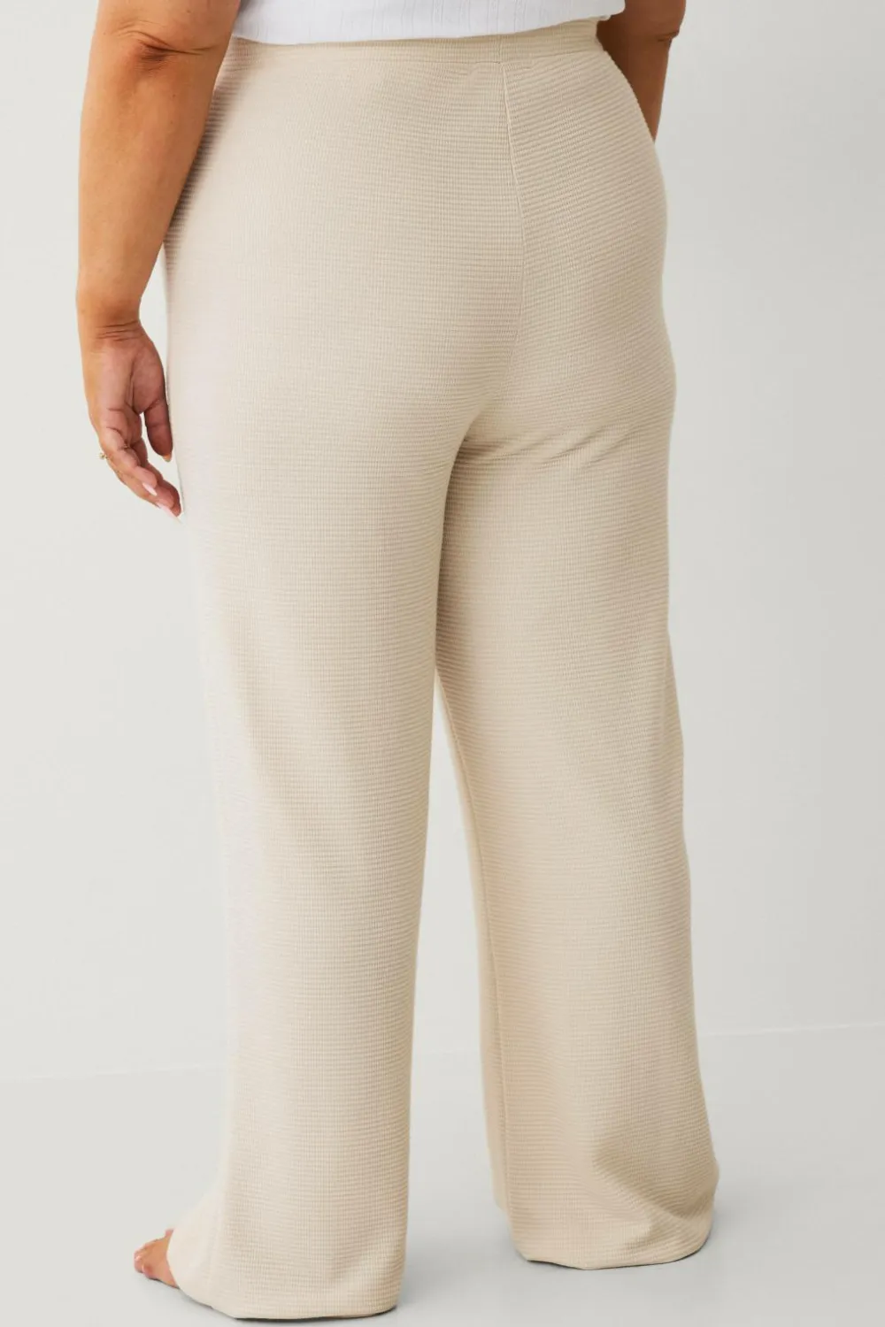 Ellos Collection Natbukser Beige farve Discount