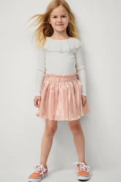 Ellos Collection Nederdel Sally Rosa glitrende nederdel Hot