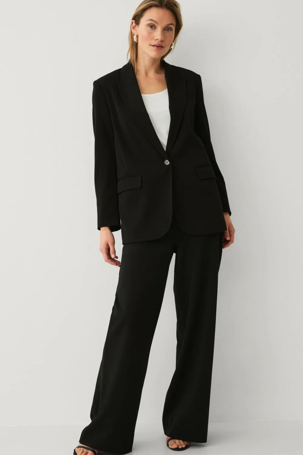 Ellos Collection Oversize habitjakke Sort Clearance