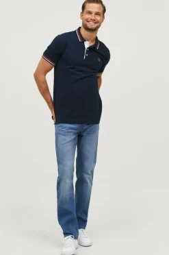 Ellos Collection Poloshirt Damon Marineblå Best