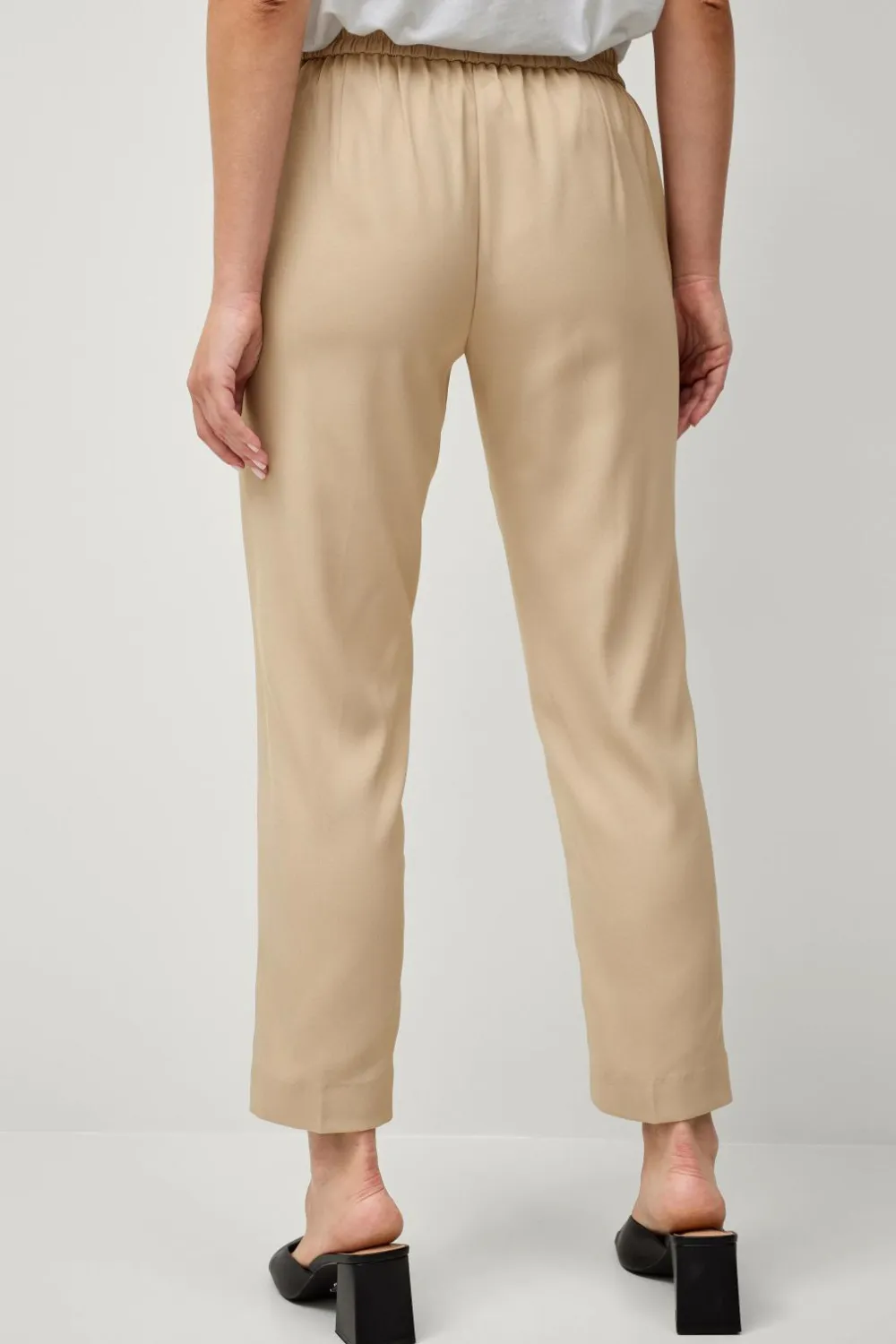 Ellos Bukser>Collection Pull-on slacks Beige