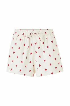 Ellos Collection Pyjamas i seersucker Hvidrød Outlet