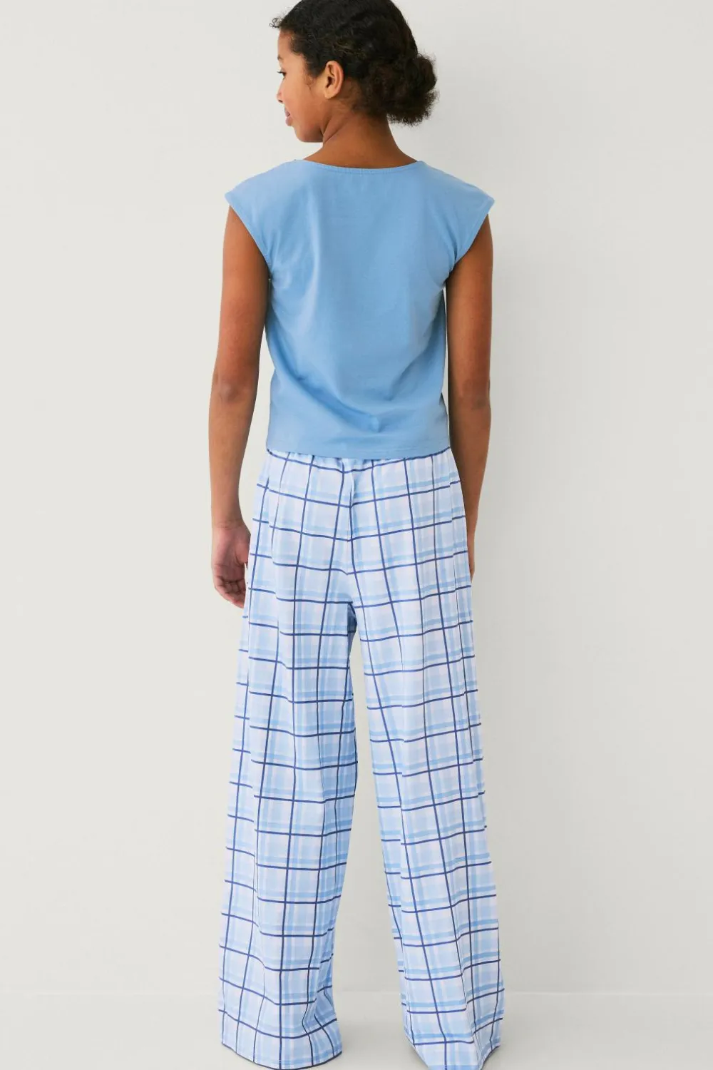 Ellos Nattøj & Homewear>Collection Pyjamassæt Blå