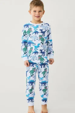 Ellos Collection Pyjamas Hvid mønstret Hot