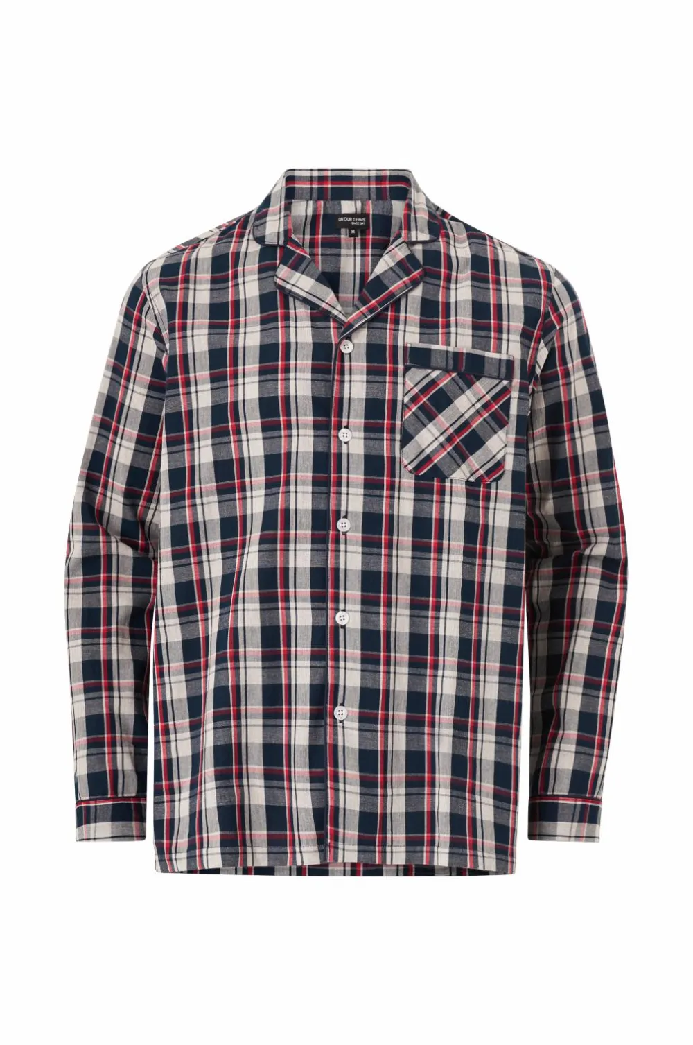 Ellos Nattøj & Homewear>Collection Pyjamas Lance i poplin Blåternet