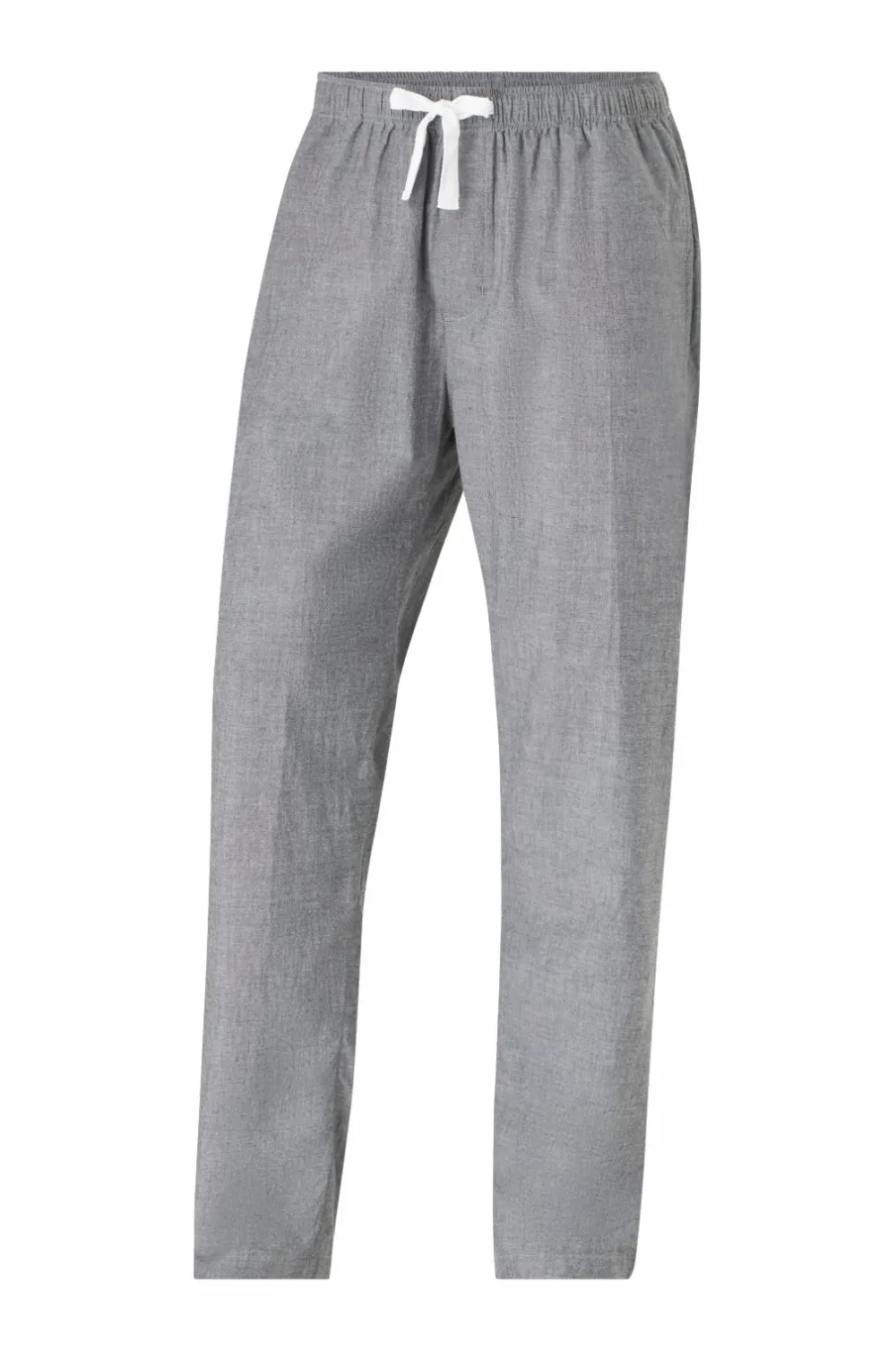 Ellos Nattøj & Homewear>Collection Pyjamassæt i bomuldsbatist 2 dele Grå
