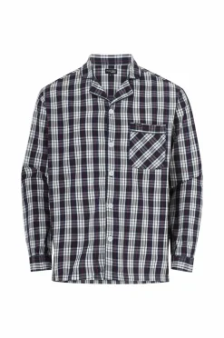 Ellos Collection Pyjamas Lance i poplin Blåternet. Outlet