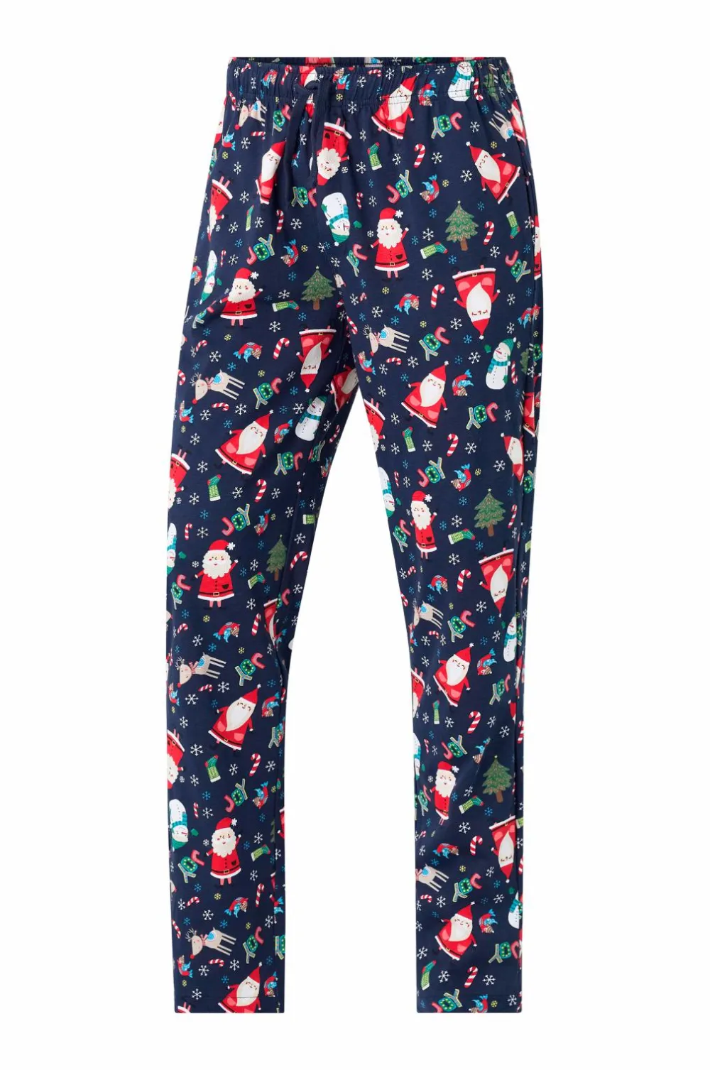 Ellos Nattøj & Homewear>Collection Pyjamas Melker Blue Santa
