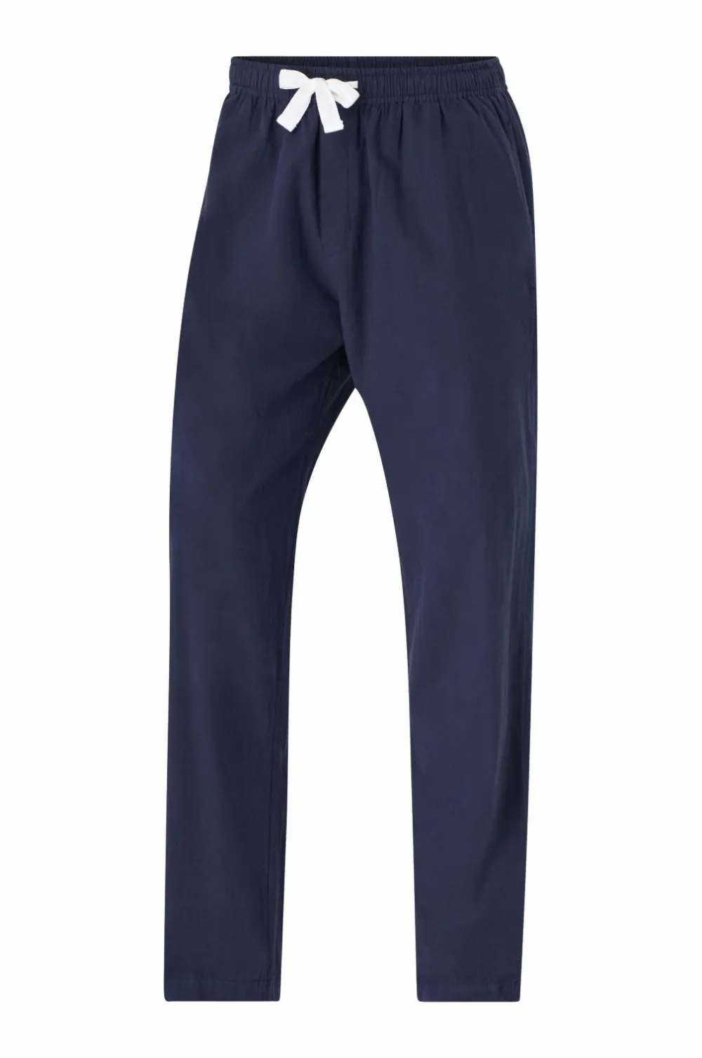 Ellos Collection Pyjamassæt i bomuldsbatist 2 dele Marineblå Online