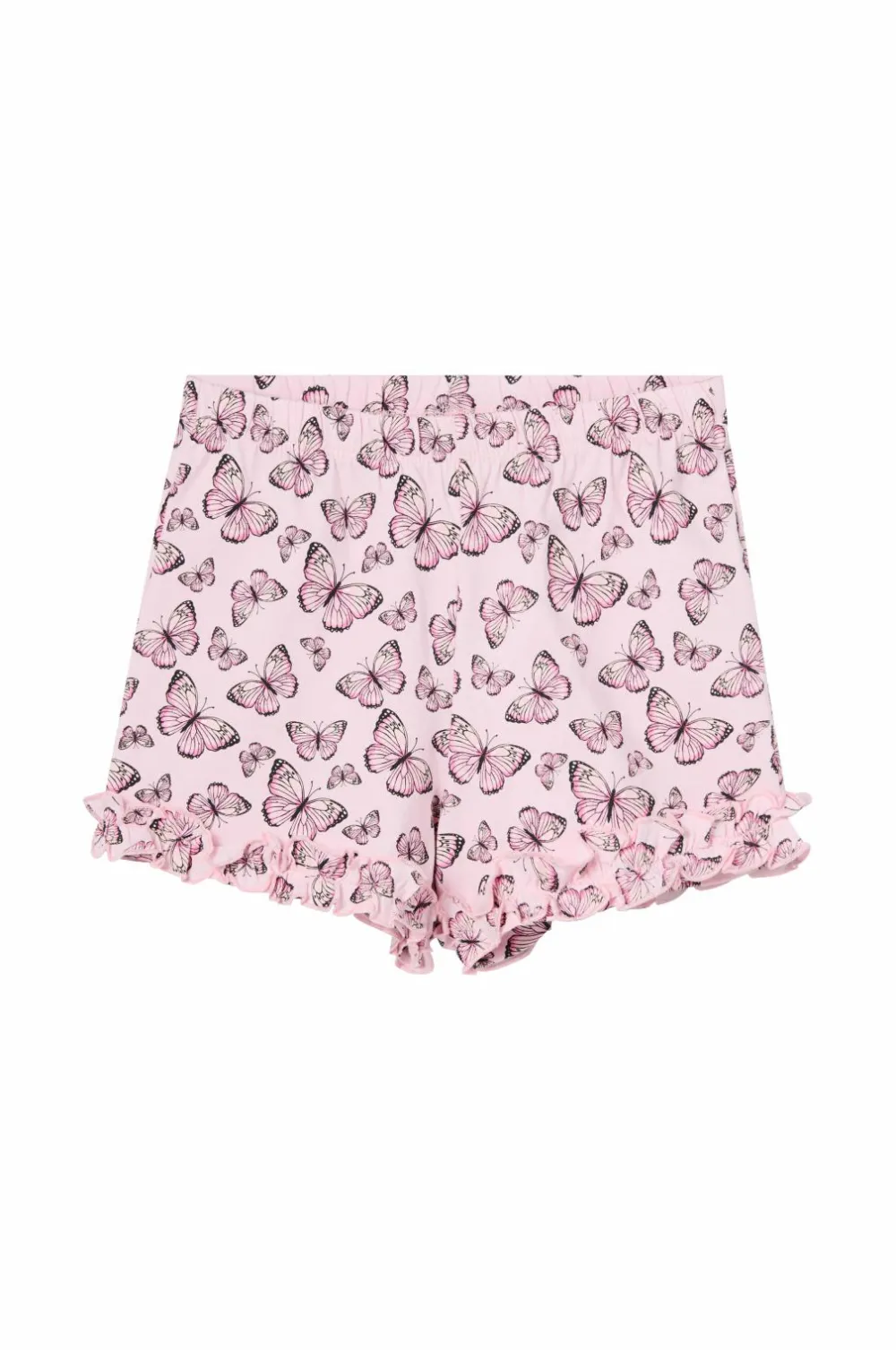 Ellos Collection Pyjamas Rosa sommerfugle mønster New