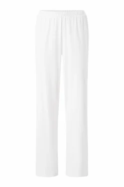Ellos Collection Pyjamassæt i velour cremehvid New