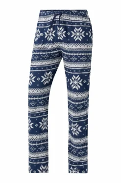 Ellos Collection Pyjamas Melker Blue Fair Isle New