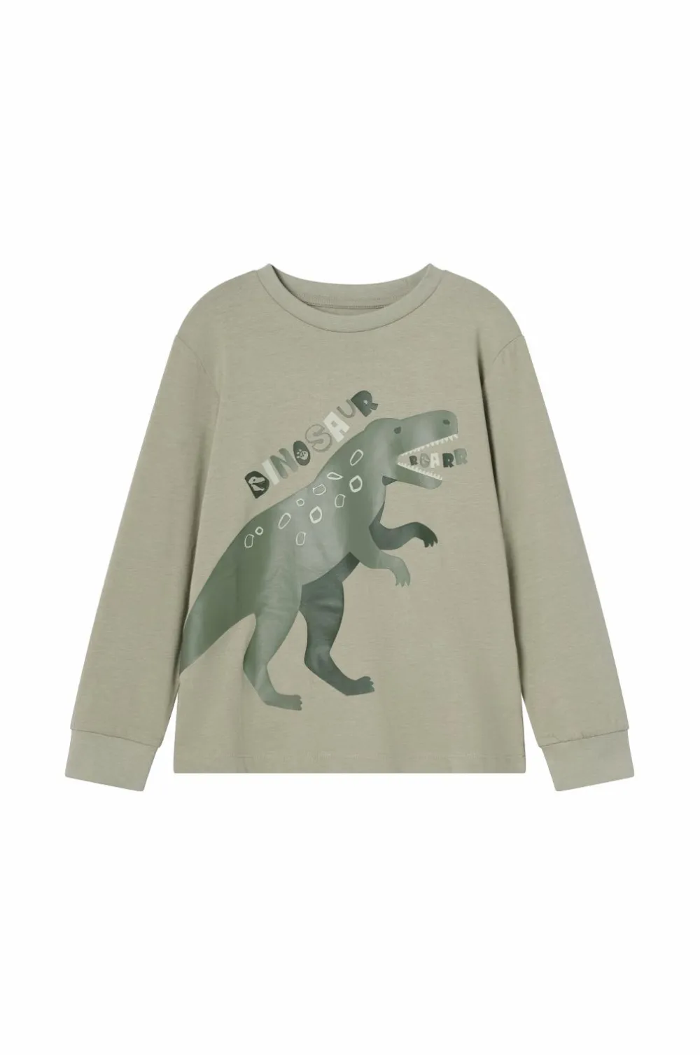 Ellos Nattøj & Homewear>Collection Pyjamas med tryk Grøn Dino