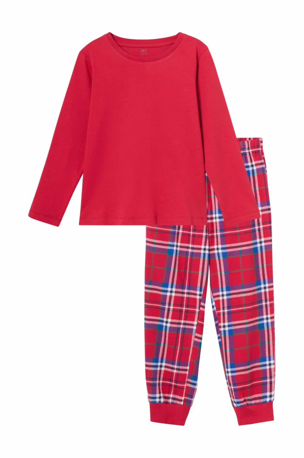 Ellos Collection Pyjamassæt rød rut Best