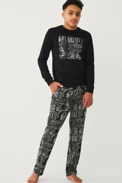Ellos Collection Pyjamas Ossian Sort Hot