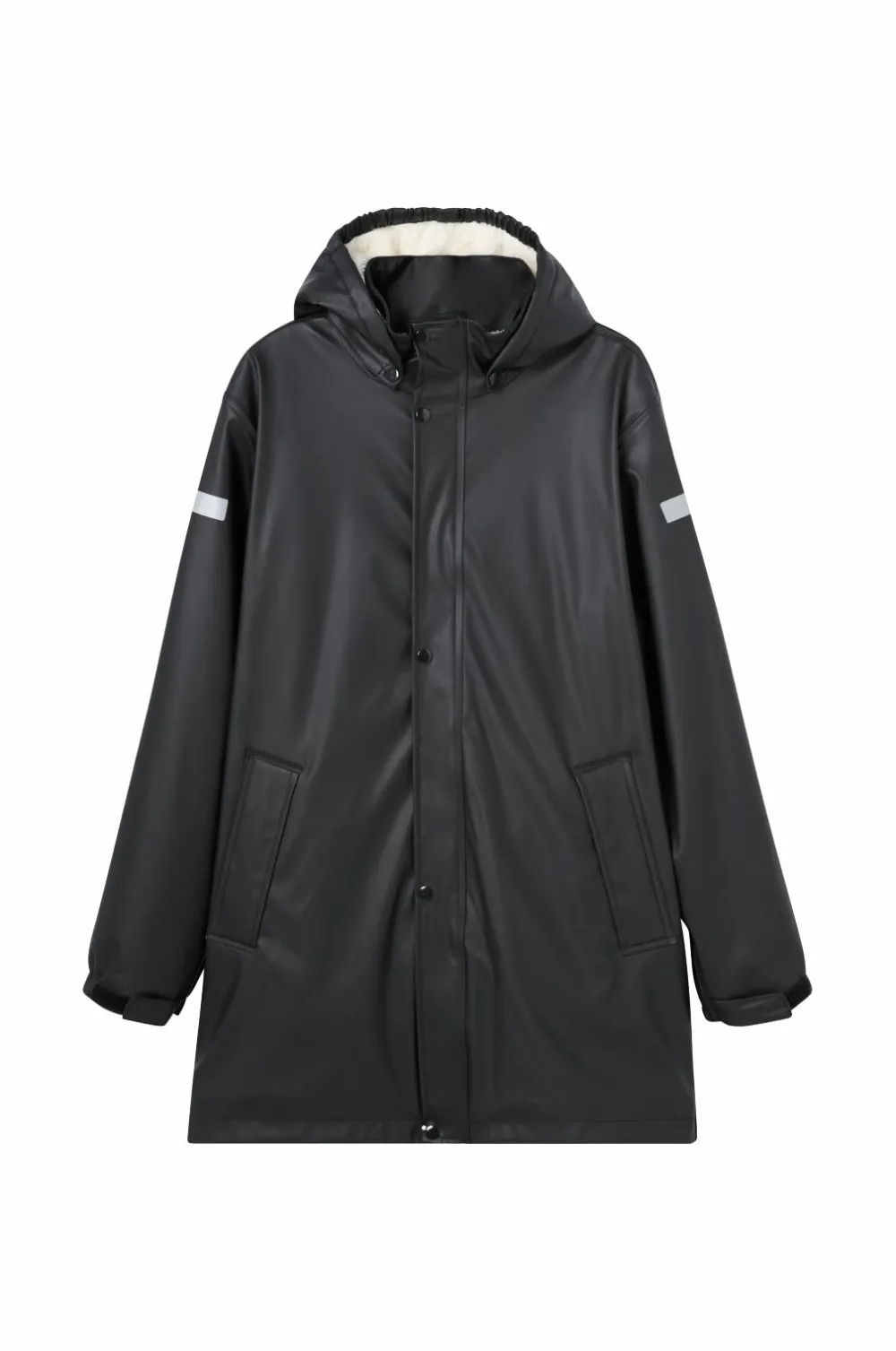 Ellos Collection Regnjakke med pileforing sort Online