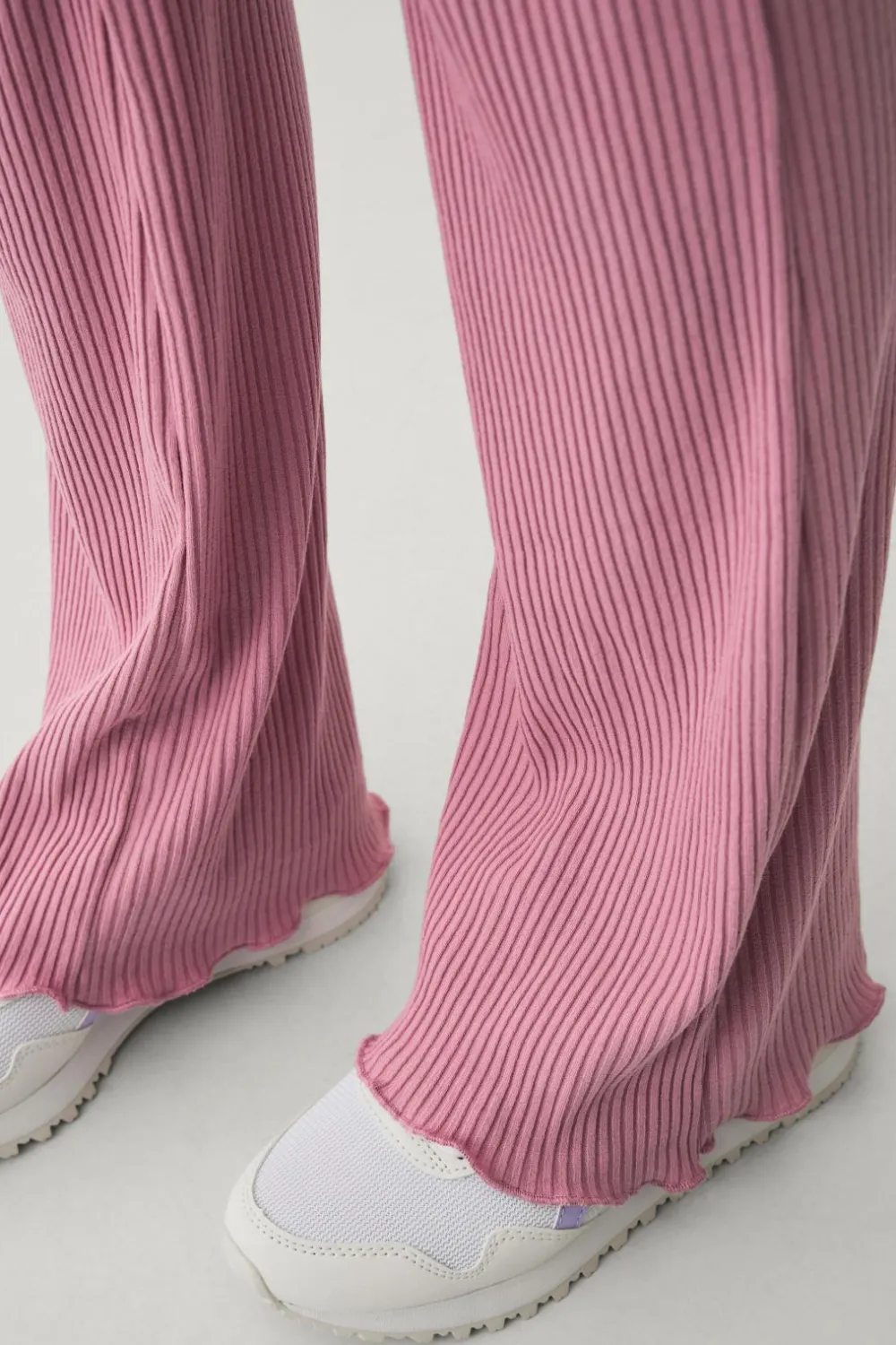 Ellos Bukser & Leggings>Collection Ribbede leggings rosa