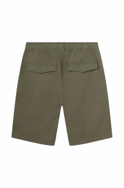 Ellos Collection Shorts i bomuldstwill Grøn Outlet