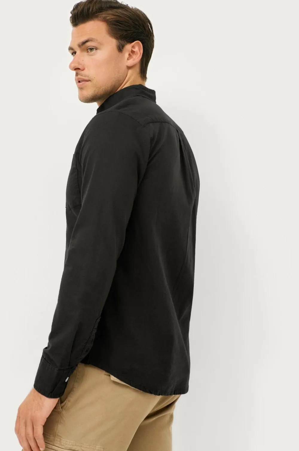 Ellos Collection Skjorte Jake Oxford Sort
