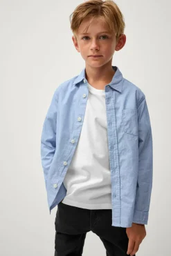 Ellos Collection Skjorte Wilmer Lyseblå Sale