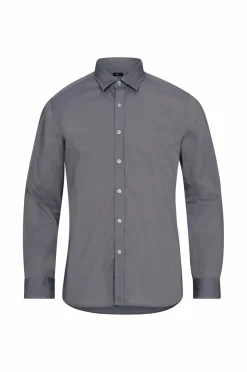 Ellos Collection Skjorte Yale Easy Care Excaliburgrå Best