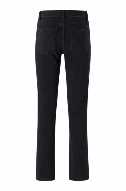 Ellos Collection Smalle stretchjeans med høj talje Sort Discount