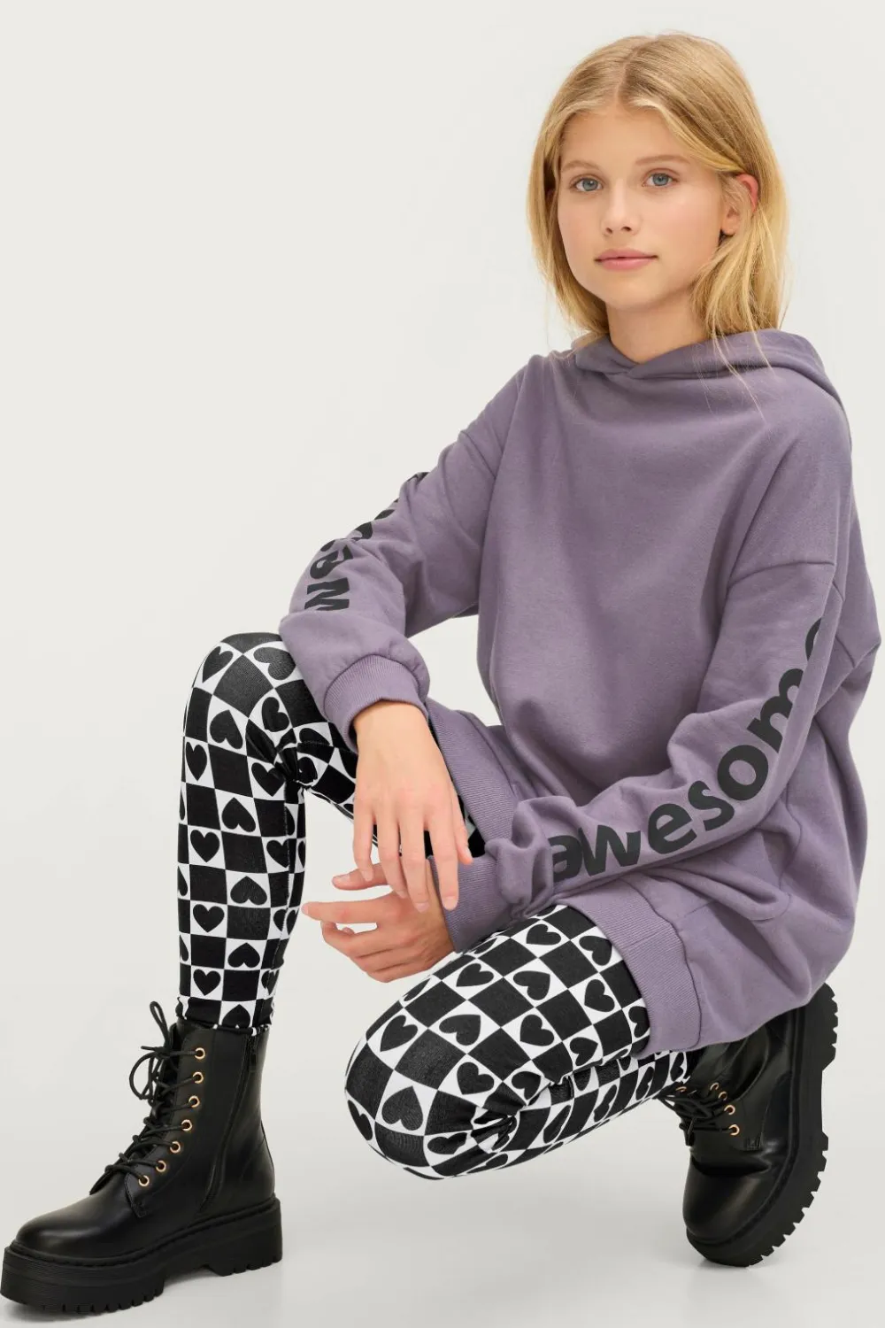 Ellos Sæt Til Børn>Collection Sæt Sammy Lys lilla + mønstret