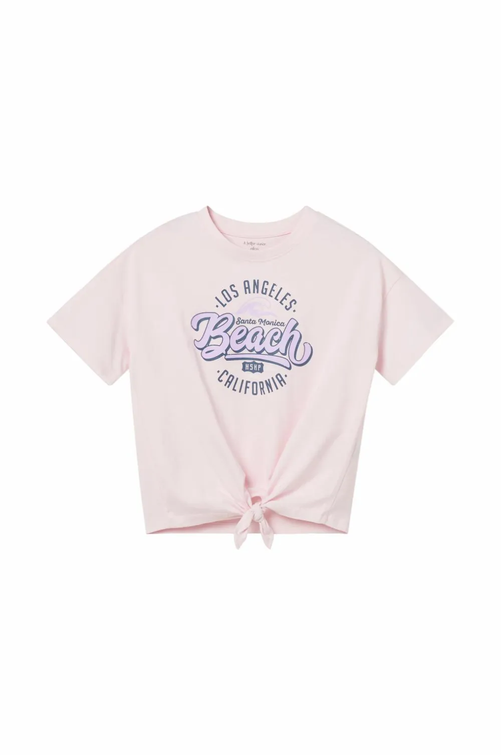Ellos Collection Sæt Nathalie med top og sweatshorts Lys rosa