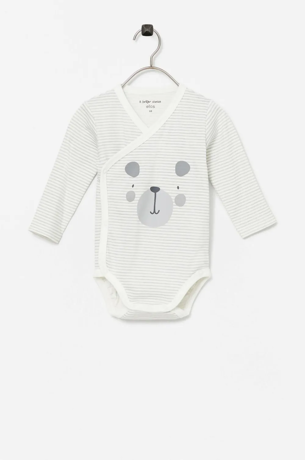 Ellos Nattøj & Homewear|Bukser, Jeans & Leggings>Collection Startset 5pcs Jade Baby Hvid kaninmønstret + gråstribet
