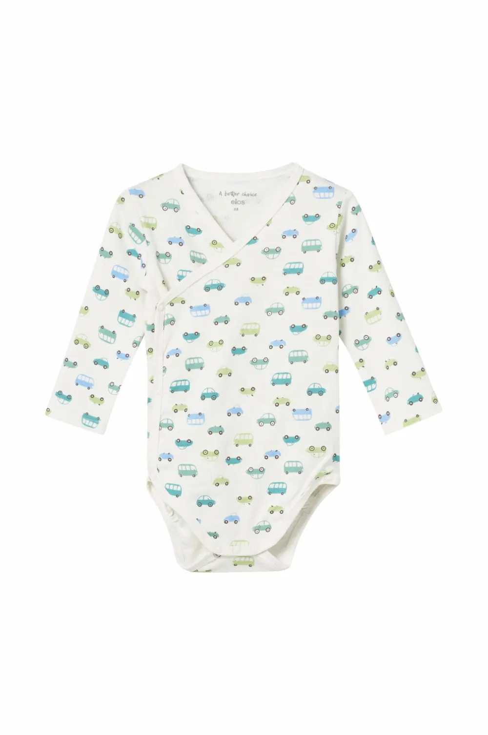 Ellos Trøjer|Bodies>Collection Startsæt Baby Sunny 5 dele Beige bilmønster