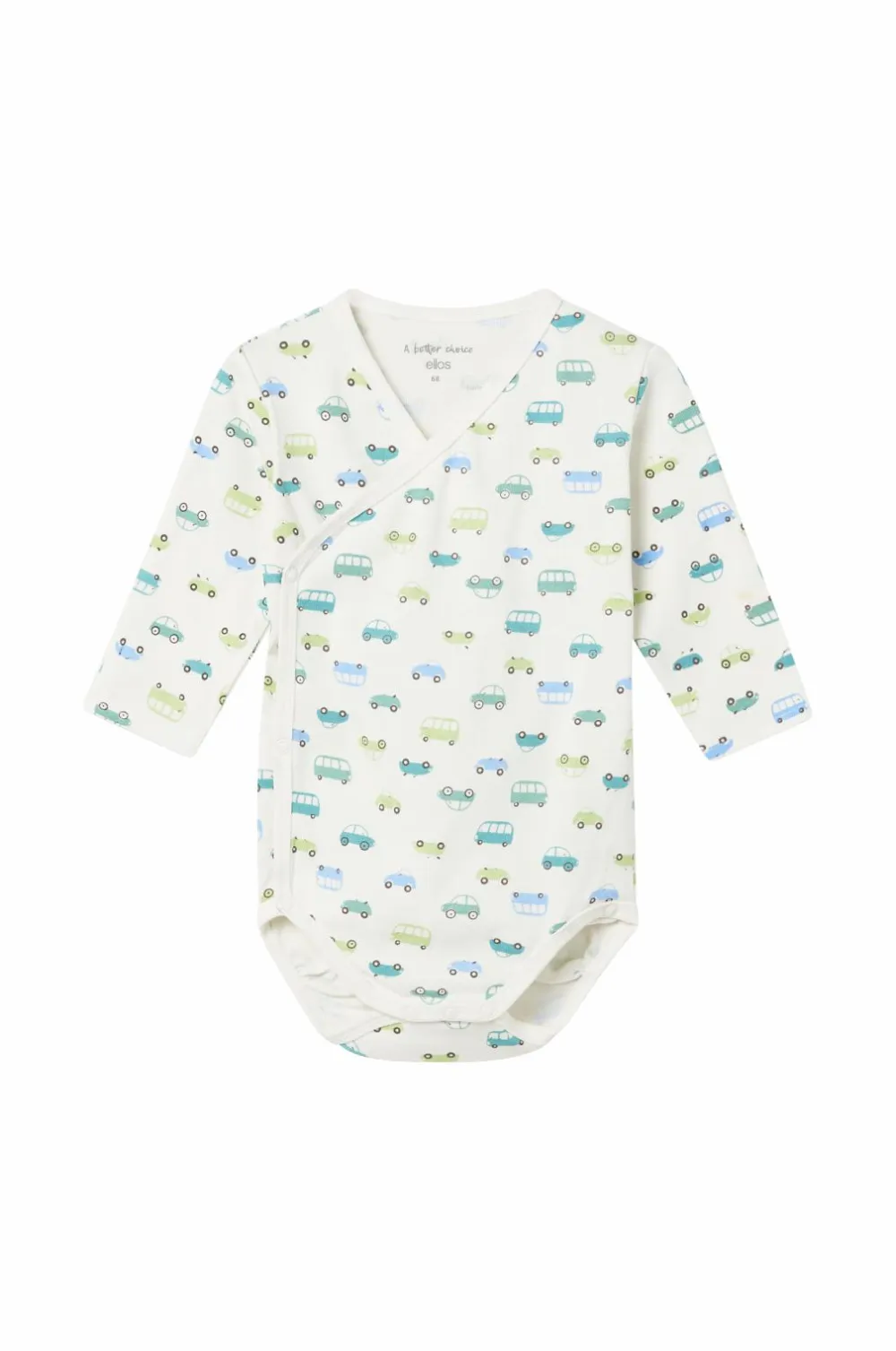Ellos Trøjer|Bodies>Collection Startsæt Baby Sunny 5 dele Beige bilmønster