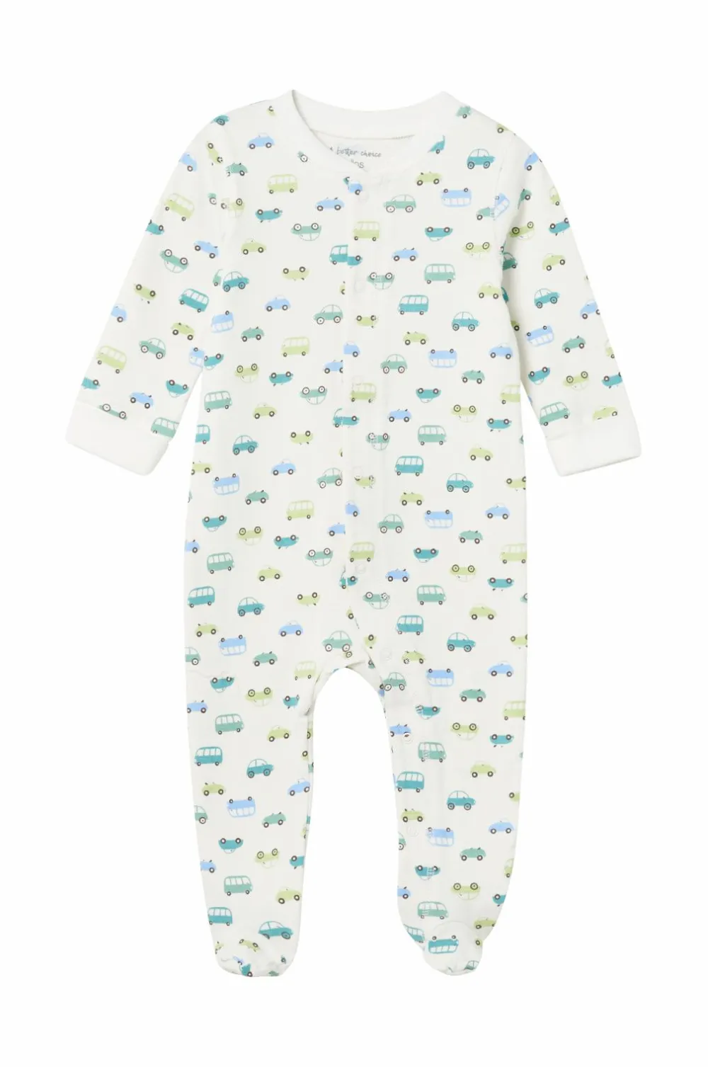 Ellos Trøjer|Bodies>Collection Startsæt Baby Sunny 5 dele Beige bilmønster