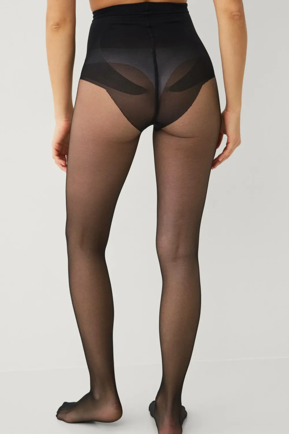 Ellos Shaping|Strømpebukser>Collection Strømpebukser Hold In 20 DEN Medium Support Semishiny Sort