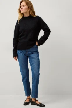 Ellos Trøjer & Cardigans>Collection Strikket trøje af høj kvalitet SortnAnnulleret