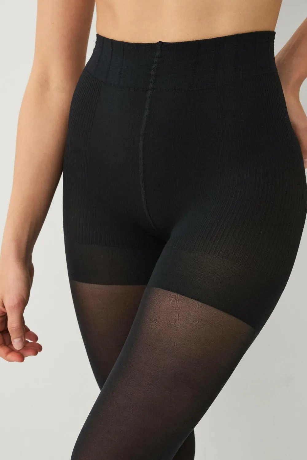 Ellos Strømpebukser>Collection Strømpebukser Push Up 40 DEN Medium Support Dull Sort
