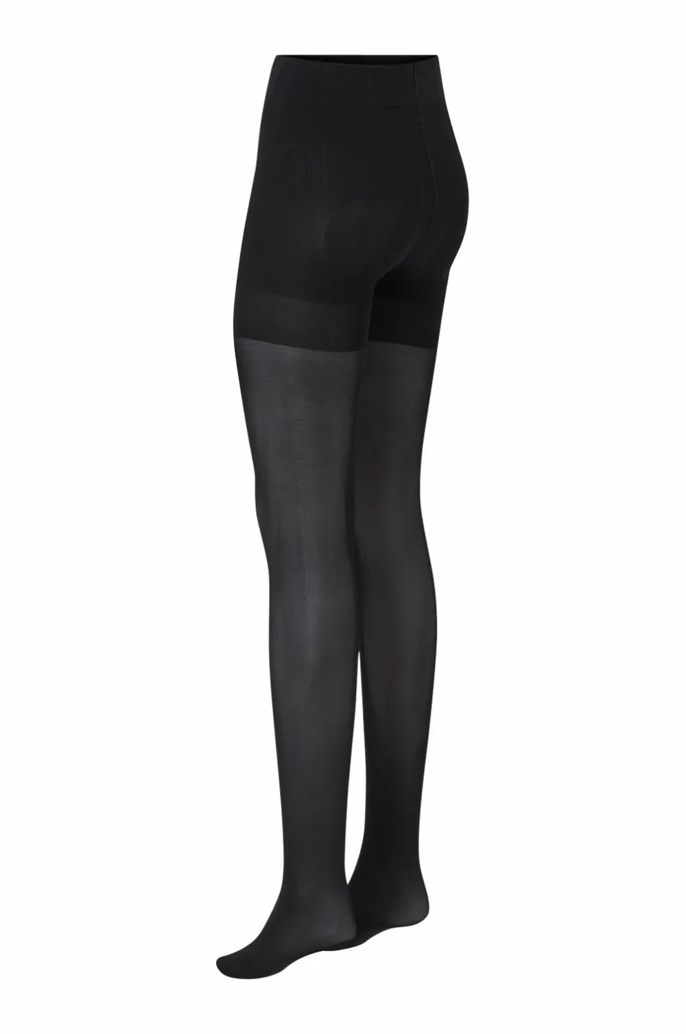 Ellos Strømpebukser>Collection Strømpebukser Push Up 40 DEN Medium Support Dull Sort