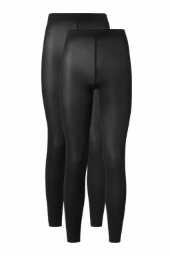 Ellos Strømpebukser|Tights & Leggings>Collection Strømpebukser 40 Den 2-pak Sort