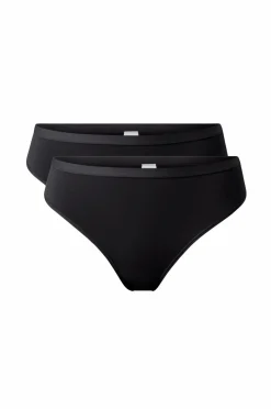 Ellos Collection Stringtrusse 2-pak Sort Discount