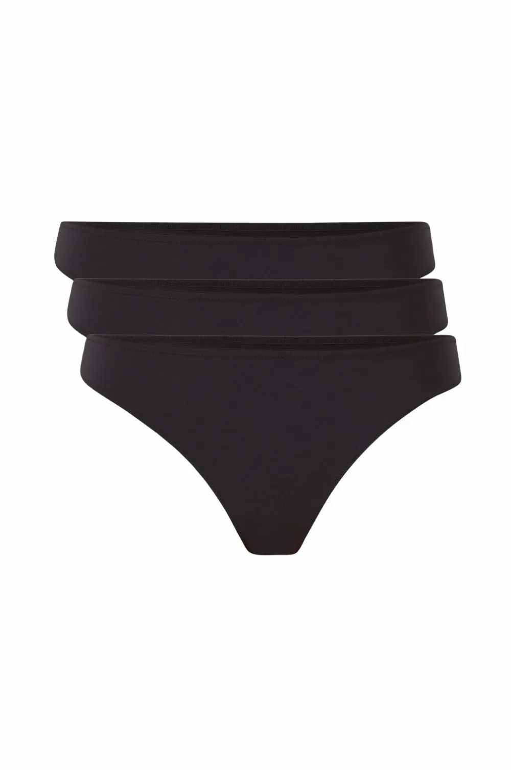 Ellos Trusser>Collection Stringtrusser 3-pak Sort