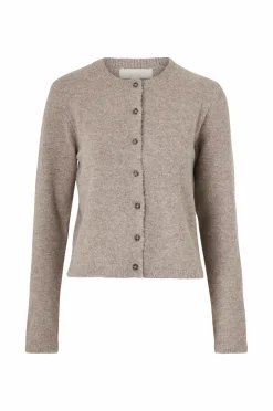 Ellos Collection Strikket cardigan Beige