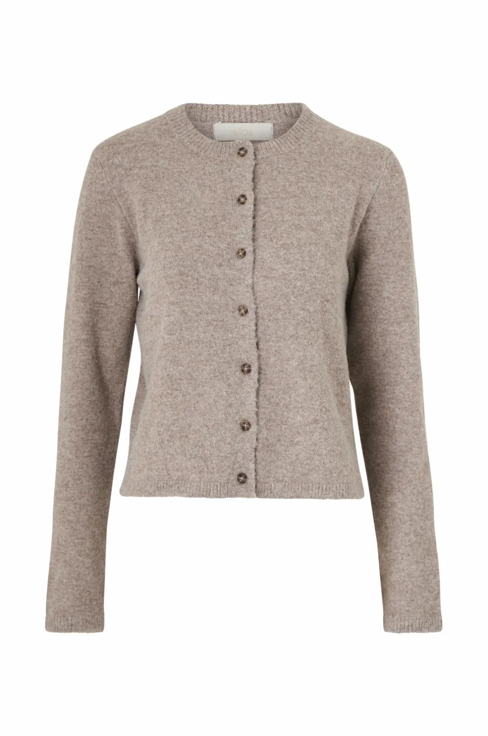 Ellos Collection Strikket cardigan Beige